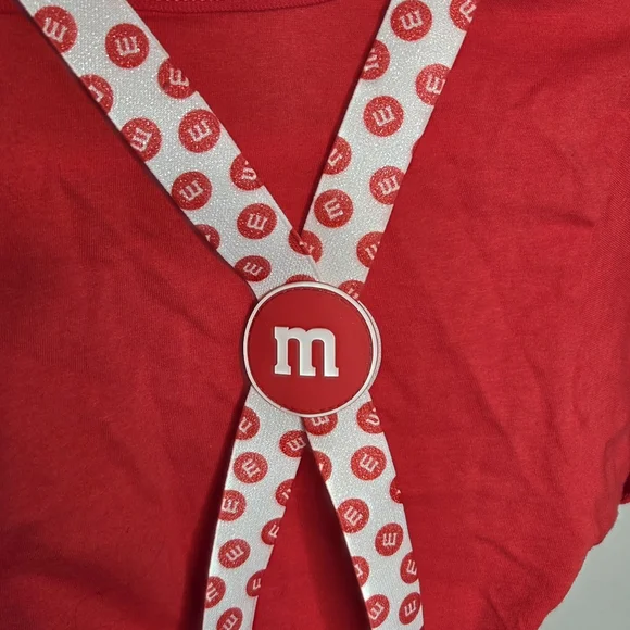 Spirit Halloween Red M&M Women's Costume Small - Picture 3 of 7